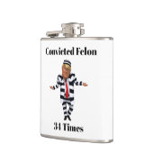 Flasques Trump condamné Felon Flask (Gauche)