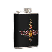 Flasques TSDS : Graphisme de la cape du scarabée de Seth (Droite)