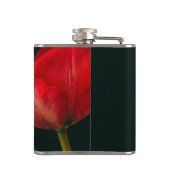 Flasques Tulipe rouge simple (Dos)