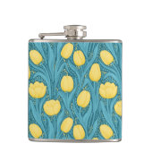 Flasques Tulipes en bleu et jaune (Devant)