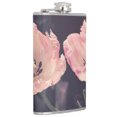 Flasques Tulipes en fleurs mignonnes -Personnalisées (Droite)