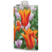Flasques Tulipes orange vif dans le parc (Gauche)