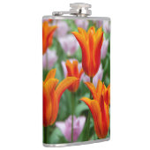 Flasques Tulipes orange vif dans le parc (Droite)