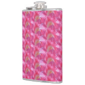 Flasques Tulipes roses frites - Design floral moderne (Gauche)
