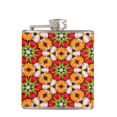 Flasques Tulips Bouquet Motif (Devant)