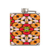 Flasques Tulips Bouquet Motif (Dos)