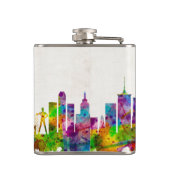 Flasques Tulsa Oklahoma Skyline (Dos)