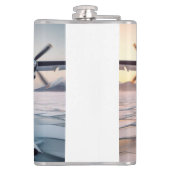 Flasques Turbo Prop Twin Engine Flotter Plane Bush Canada (Dos)