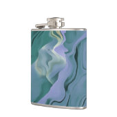 Flasques Turbulence bleue Acrylique pour l'art Abstrait (Gauche)