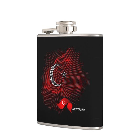 Flasques Turkey flag (Gauche)