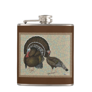 Flasques Turkeys Standard Bronze Portrait
