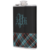 Flasques Turquoise, noir et rouge monogramme (Gauche)