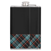 Flasques Turquoise, noir et rouge monogramme (Dos)