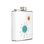 Flasques Turquoise Orange Franciscan Starburst milieu du si (Droite)