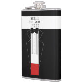 Flasques Tuxedo Bow Cravate Groomsmen Bridesmen Mariage Fla (Gauche)