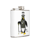 Flasques Tuxedo Penguin Groomsman Mariage Date facultative (Droite)