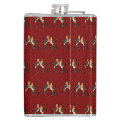 Flasques Two Turtle Doves Cut-Out Stencil Retro Style 7 (Dos)