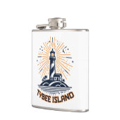 Flasques Tybee Island Georgia Phare Sunrise (Gauche)