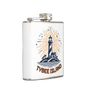 Flasques Tybee Island Georgia Phare Sunrise (Droite)