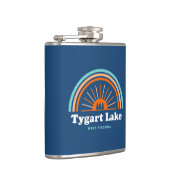 Flasques Tygart Lake Virginie-Occidentale Arc en ciel (Droite)