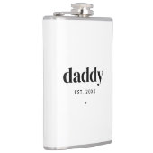 Flasques Typographie moderne Customisée Fête des pères papa (Droite)