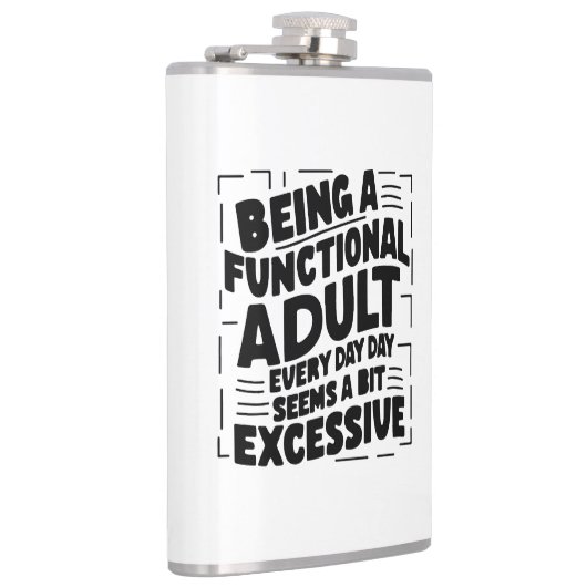 Flasques Typography design  Motivational (Droite)