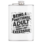 Flasques Typography design  Motivational (Devant)