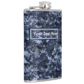 Flasques U.S. Camouflage bleu militaire ballon de 6 onces (Droite)