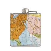 FLASQUES U.S. CARTE, 1776-1884 (Dos)