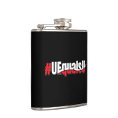 Flasques UEqualsU VIH Indétectable Art non transmettable (Droite)