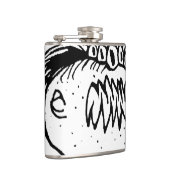 Flasques Ugly fantasy monstre drawing (Droite)