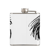 Flasques Ugly fantasy monstre drawing (Dos)