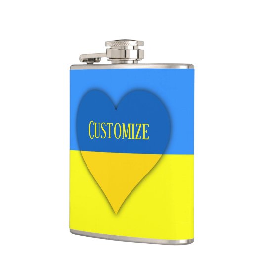 Flasques Ukraine Drapeau bleu jaune Thunder_Cove (Gauche)