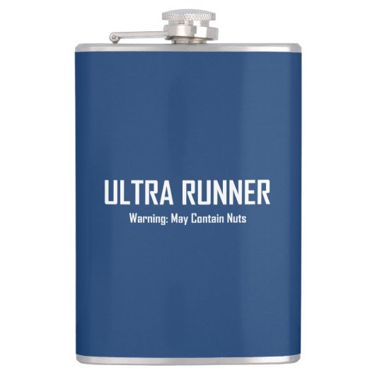 Flasques Ultra Runner, Avertissement Peut Contenir Des Nuts (Devant)