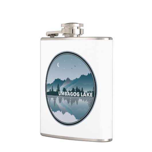 Flasques Umbagog Lake New Hampshire Réflexion (Gauche)