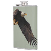 Flasques Un aigle à tête blanche monte vers le ciel (Gauche)