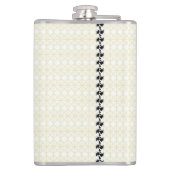 Flasques un arrière - plan orange et jaune avec des petits (Dos)