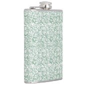 Flasques un arrière - plan rouge et blanc avec un motif (Droite)