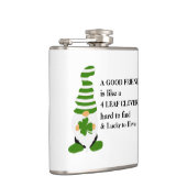 Flasques Un bon ami et un trèfle à quatre feuilles (Droite)