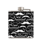 Flasques Un club des messieurs. Motif de moustache (Dos)