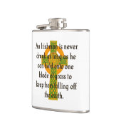 Flasques Un Irlandais N'A Jamais Étouffé - Citation Irlanda (Gauche)