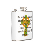 Flasques Un Irlandais N'A Jamais Étouffé - Citation Irlanda (Droite)