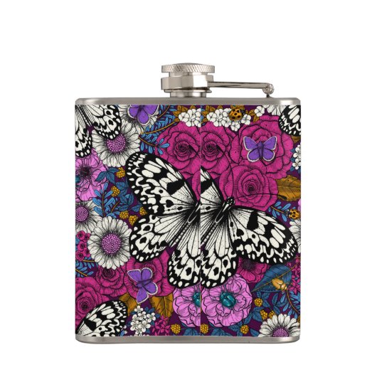 Flasques Un jardin coloré II (Dos)