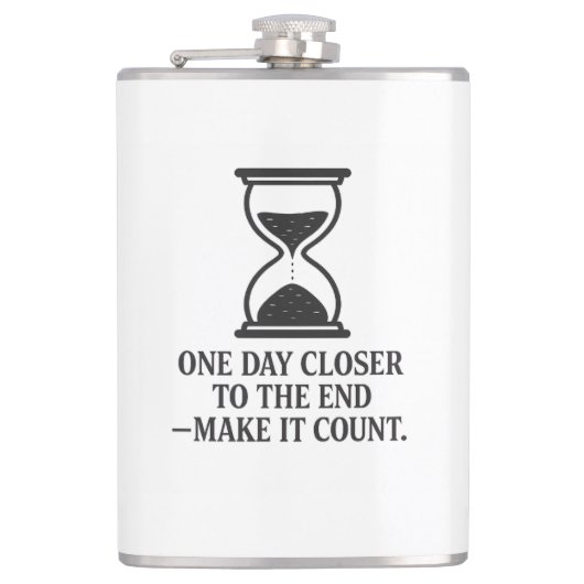 Flasques Un jour plus près de la fin - Faites-le compter (Devant)