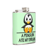 Flasques Un pingouin a mangé mon cerveau (Droite)