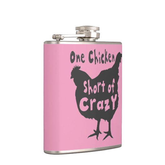 Flasques Un poulet à côté de fou (Droite)