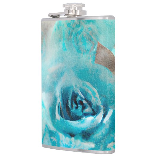 Flasques Un Shabby Bleu Chic Ephemera Design Series 7 (Gauche)