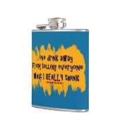 Flasques Une boisson loin… (Gauche)