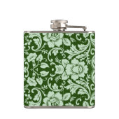 Flasques Une damassé florale antique (Dos)