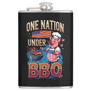 Flasques Une nation sous les BBQ – Maître Grillardin Vintag